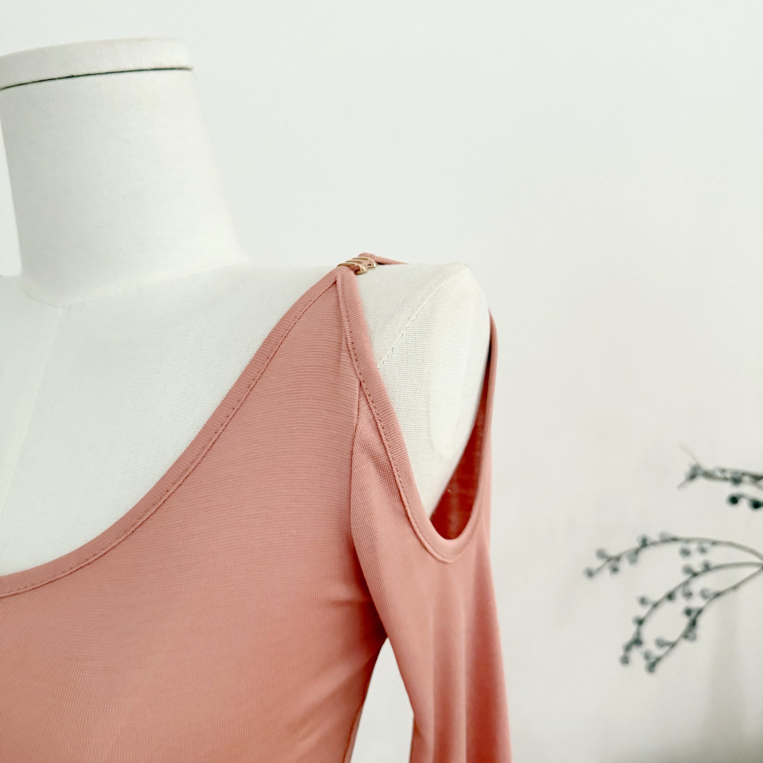 Salmon Women's Slim Fit Knit Top Casual Summer 2026 - Image 5
